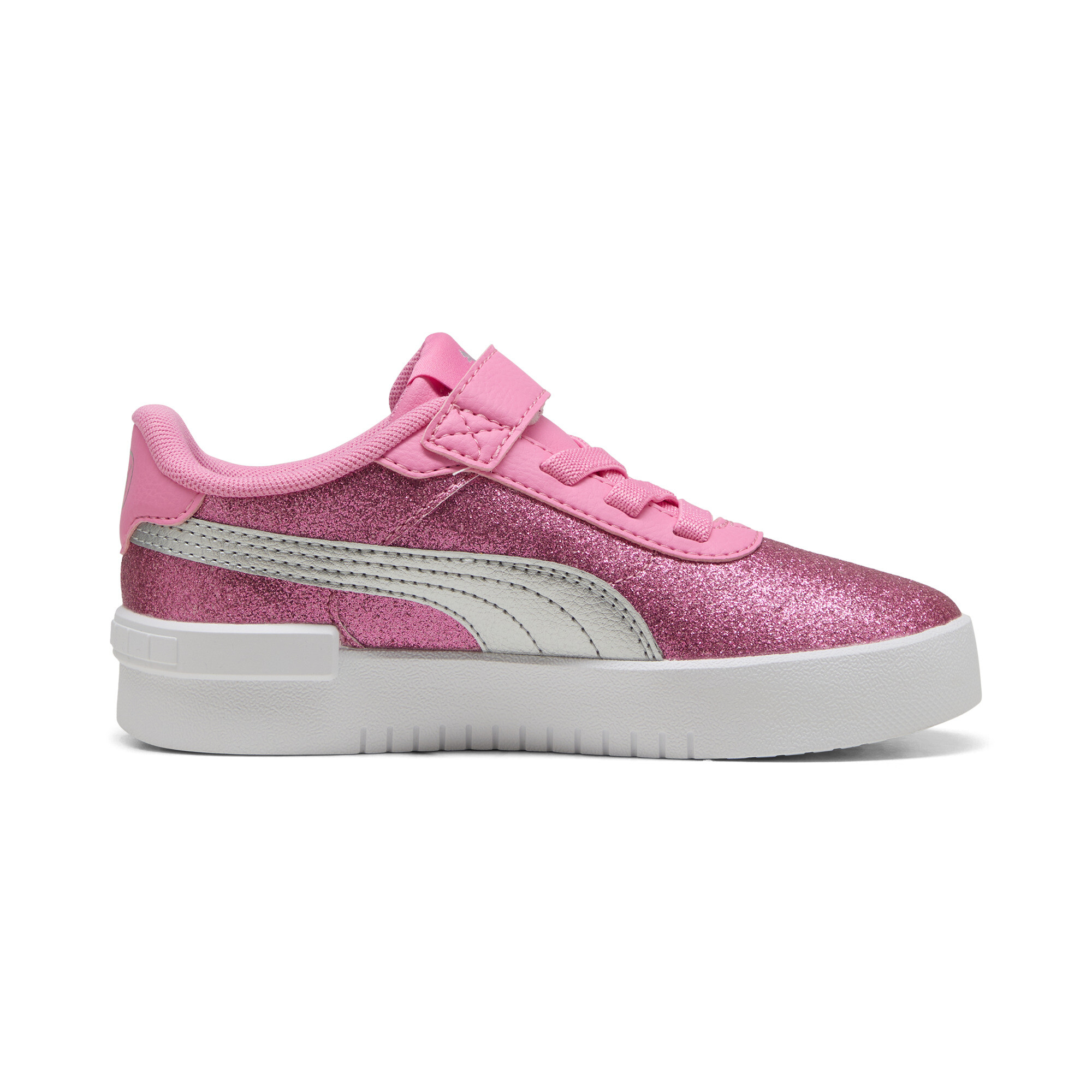 Puma Jola Glitz Glam Sneakers Kids, Pink, Size 34, Shoes