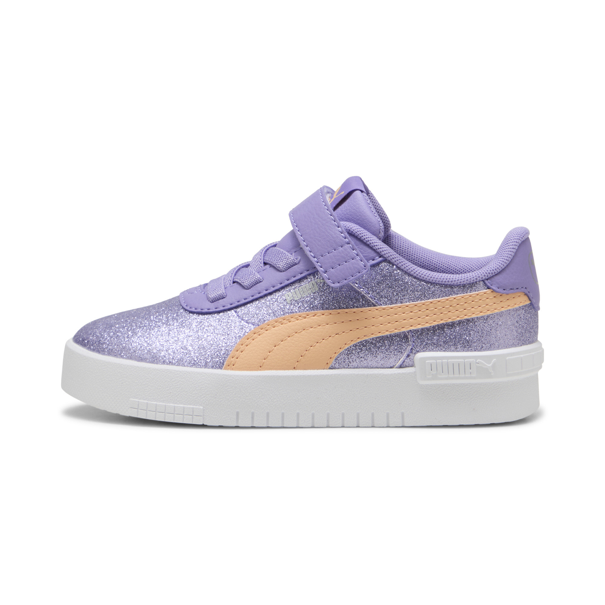 Puma Jola Glitz Glam Sneakers Kids, Purple, Size 31, Shoes