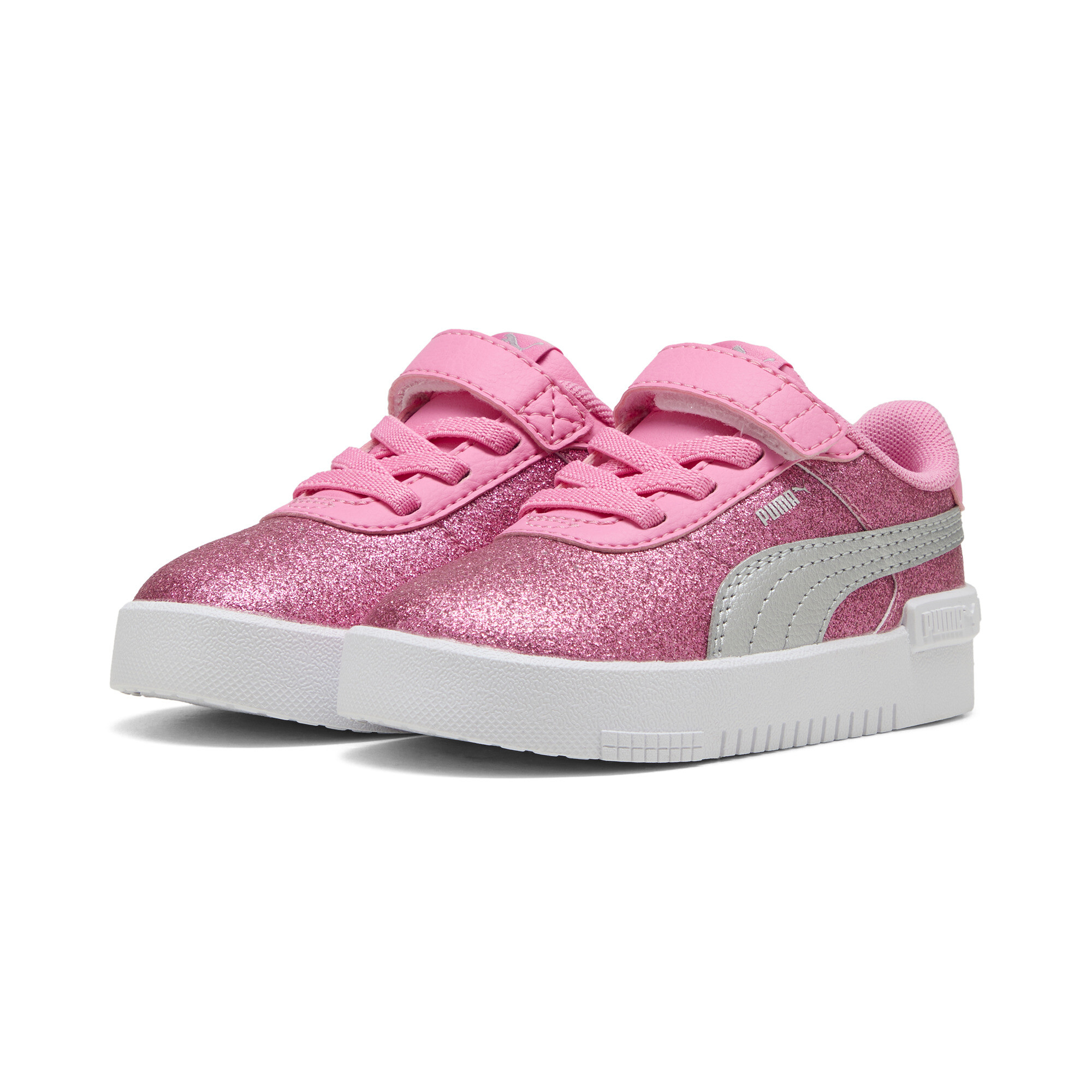 Women's Puma Jola Glitz Glam Sneakers Toddlers, Pink, Size 26, Shoes