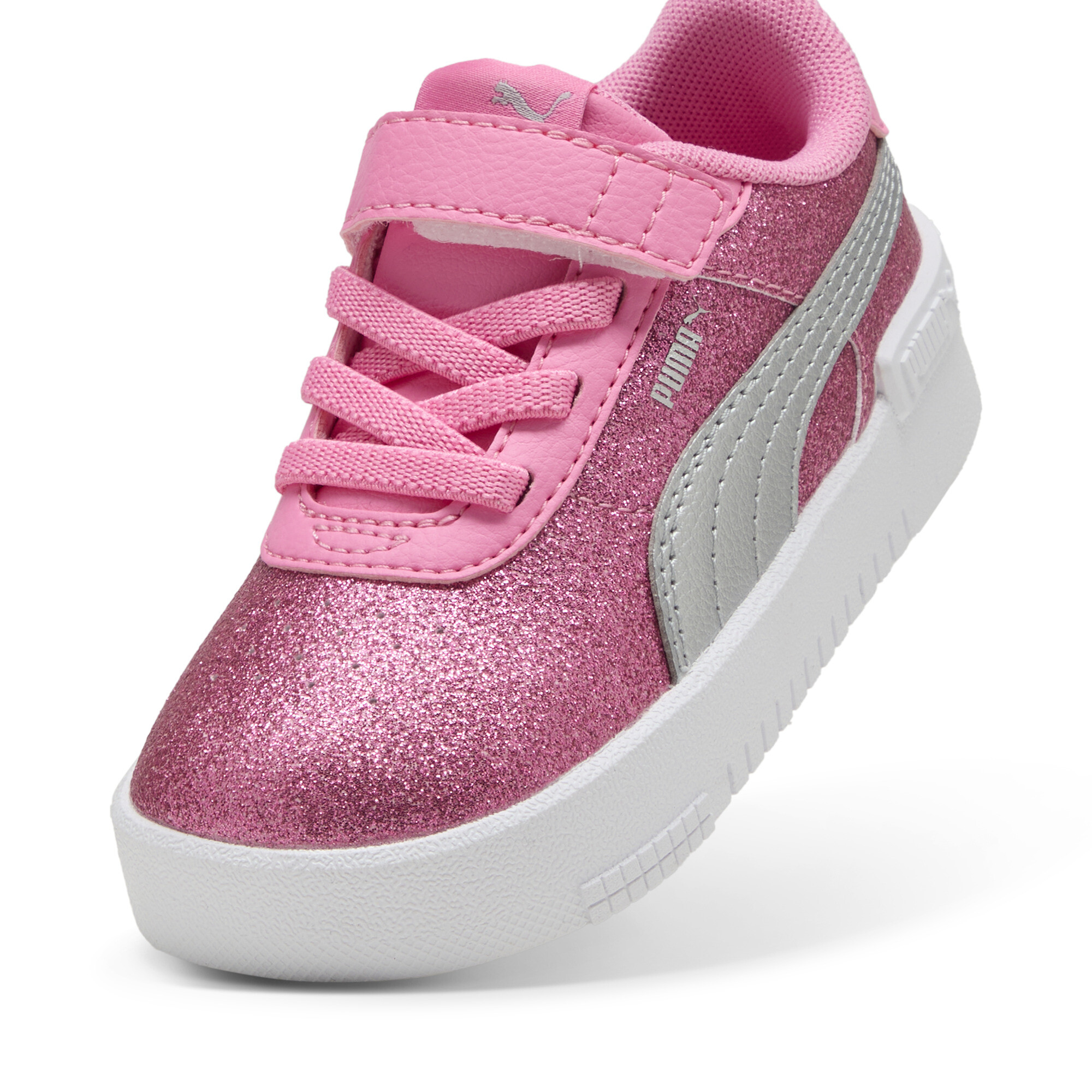 Women's Puma Jola Glitz Glam Sneakers Toddlers, Pink, Size 26, Shoes