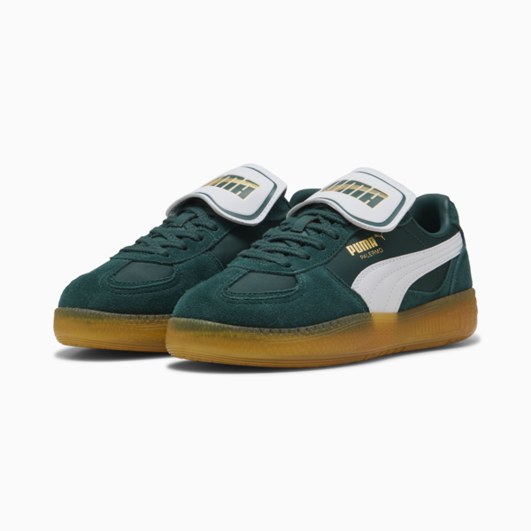 Zapatillas Palermo Moda Tongue para mujer, Dark Myrtle-PUMA White, large-ARG