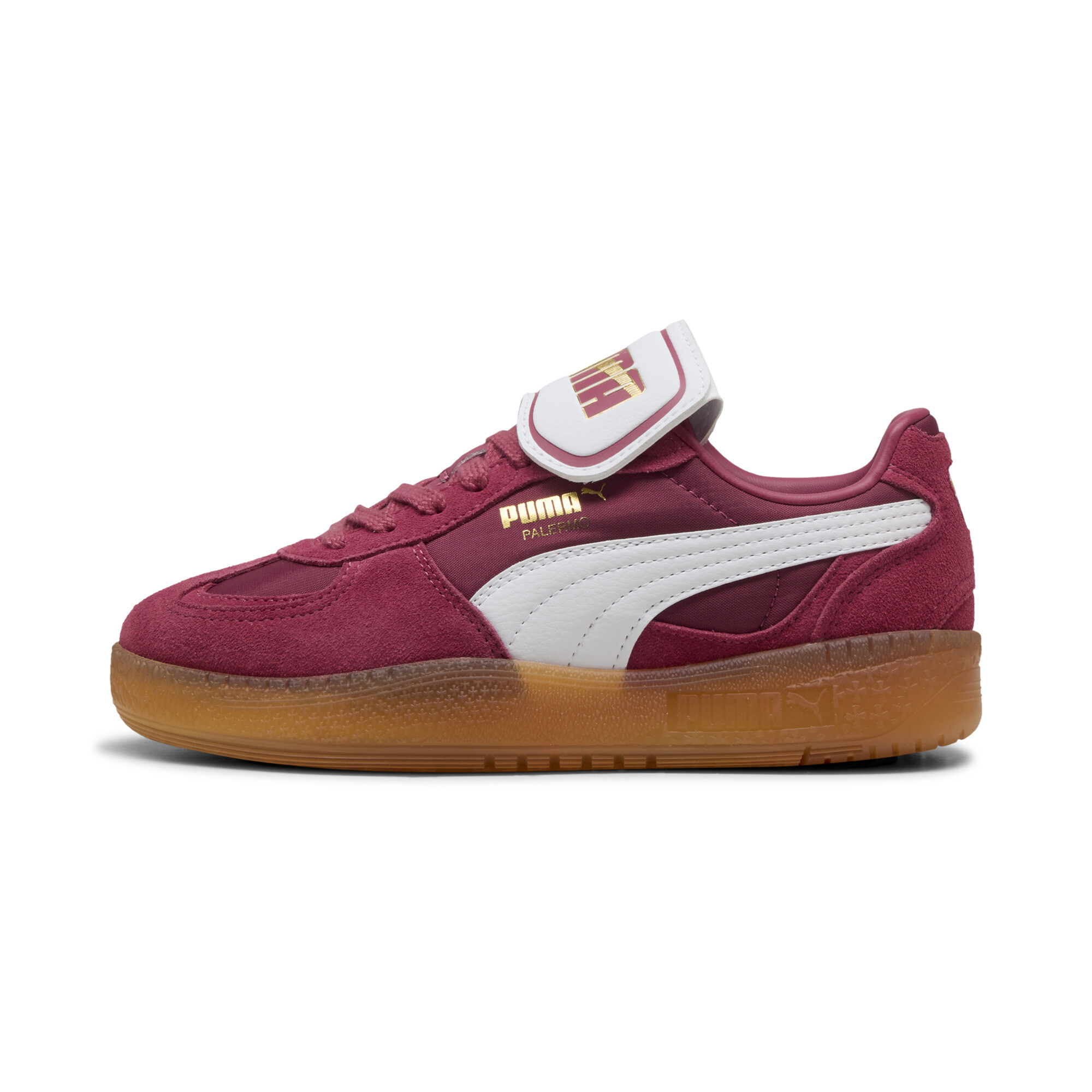 Puma Palermo Moda Tongue Sneakers Damen Schuhe | Mit Colorful | Port/White | Größe: 38.5