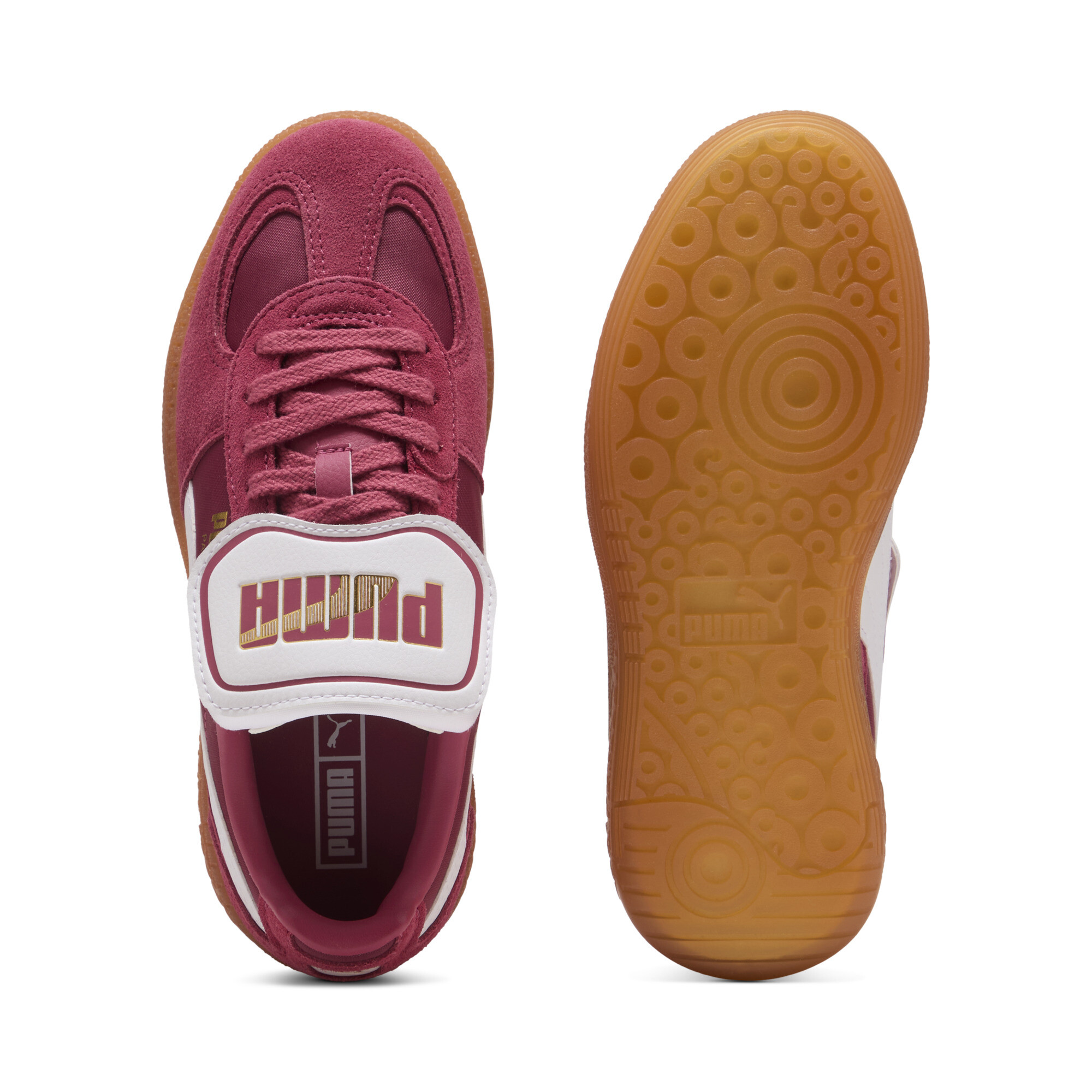 PUMA Palermo Moda Tongue sneakers voor Dames, Wit, Maat 44,5 thumbnail 4