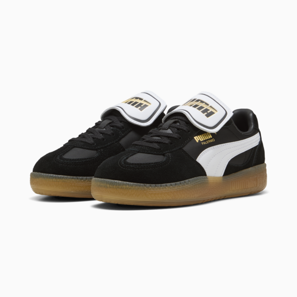 Zapatillas Palermo Moda Tongue para mujer, PUMA Black-PUMA White, large-ARG