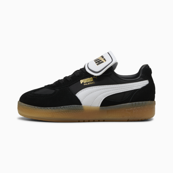 Palermo Moda Tongue Sneakers Women, PUMA Black-PUMA White, large-ZAF