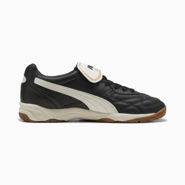 King Indoor Sneakers Unisex, PUMA Black-Warm White, large-ZAF