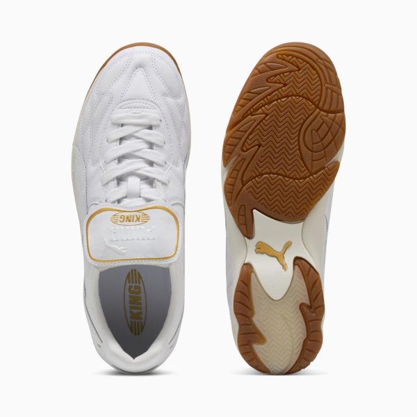 Tenis King Indoor, PUMA White-Frosted Ivory, large-MEX