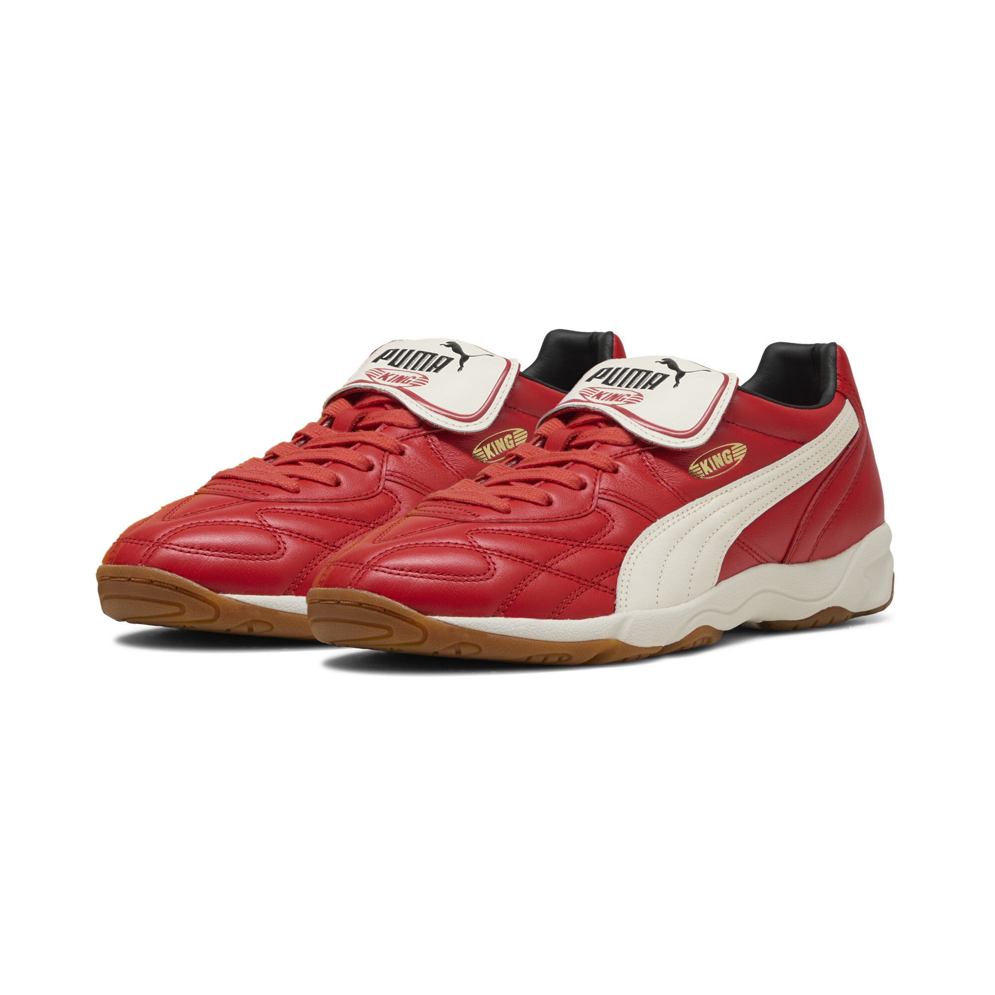 PUMA King Indoor sneakers unisex, Rood, Maat 44,5 thumbnail 6