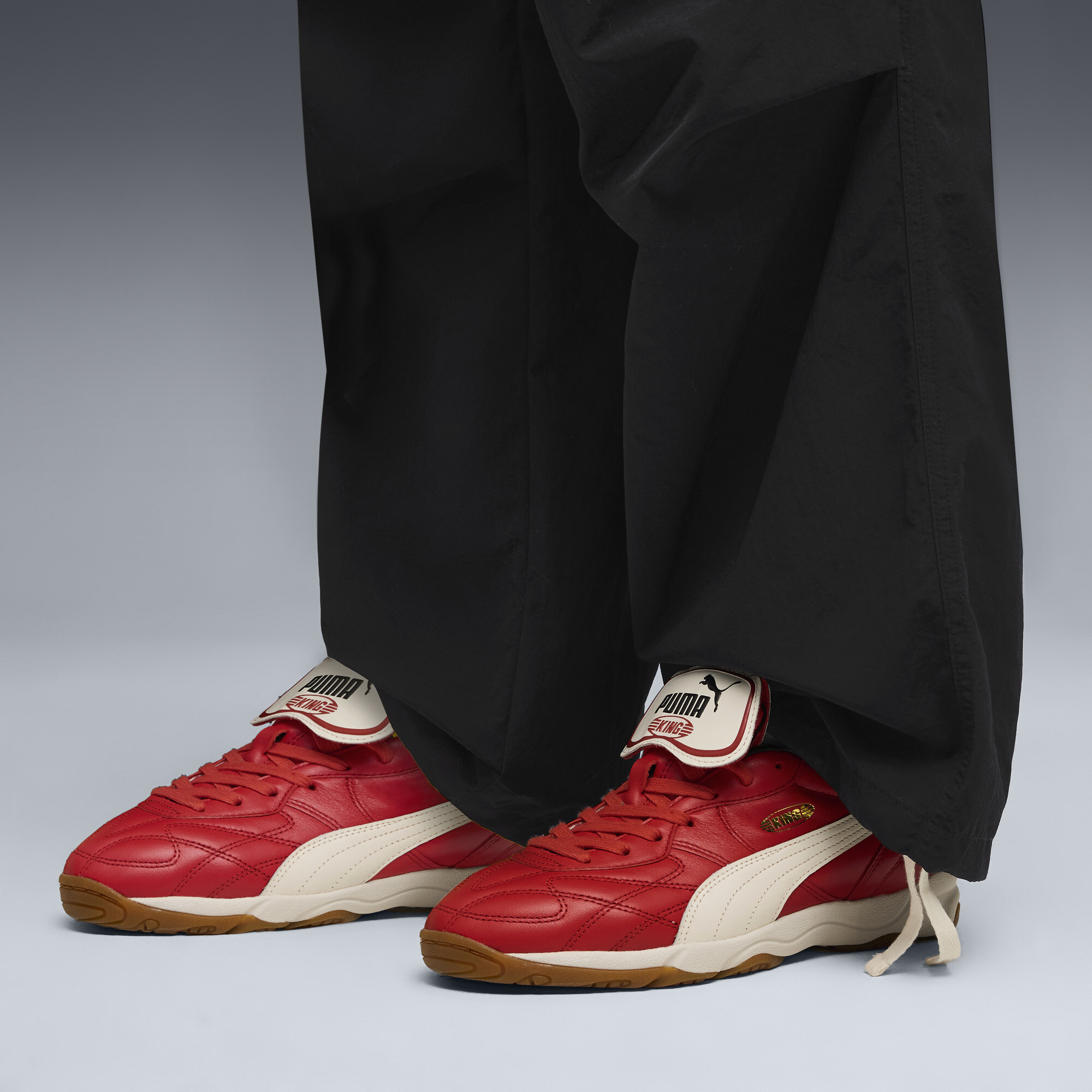 PUMA King Indoor sneakers unisex, Rood, Maat 44,5 thumbnail 8