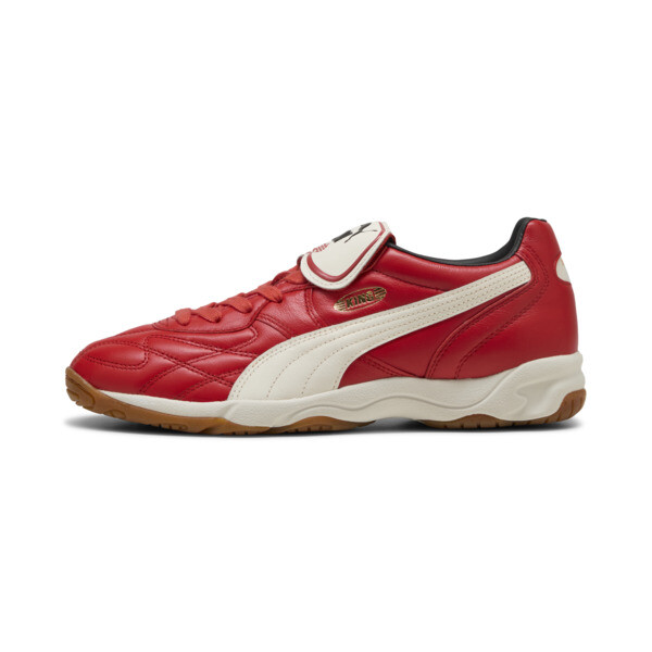 Zapatillas PUMA King Indoor En Rojo Fire/Frosted Ivory