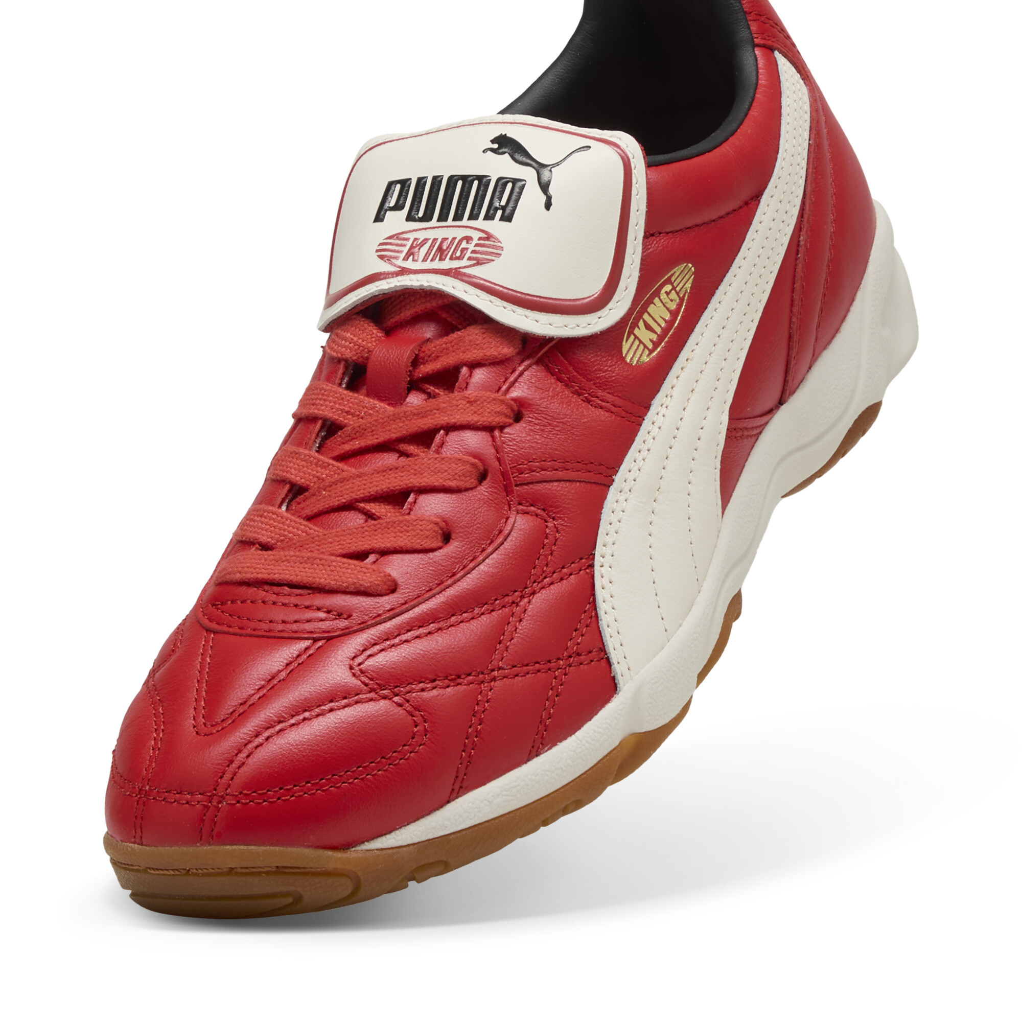 PUMA King Indoor sneakers unisex, Rood, Maat 44,5 thumbnail 2