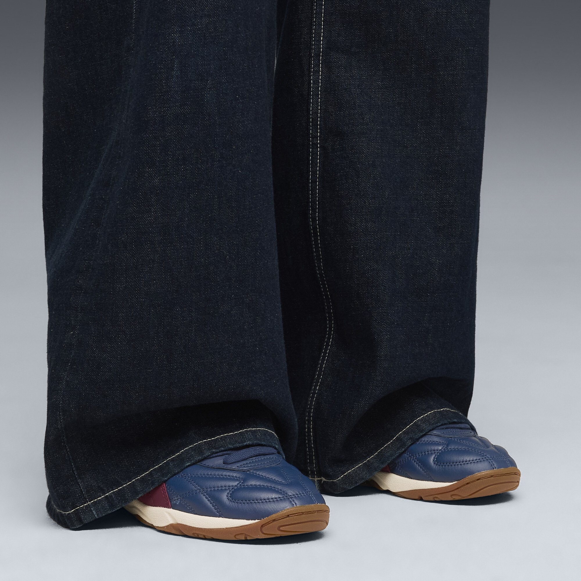 PUMA King Indoor sneakers unisex, Blauw/Rood, Maat 41 thumbnail 8