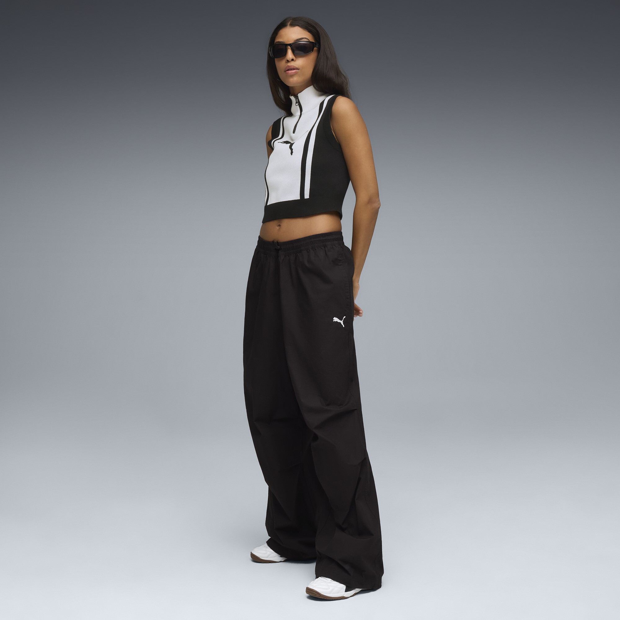 PUMA King Indoor sneakers unisex, Zwart/Wit, Maat 39 thumbnail 7