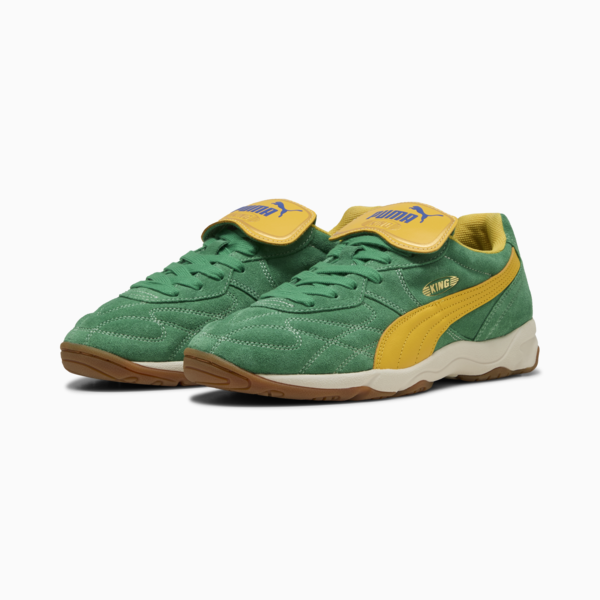KING Indoor Royalty Sneakers Unisex, Archive Green-Yellow Sizzle, large-MEX