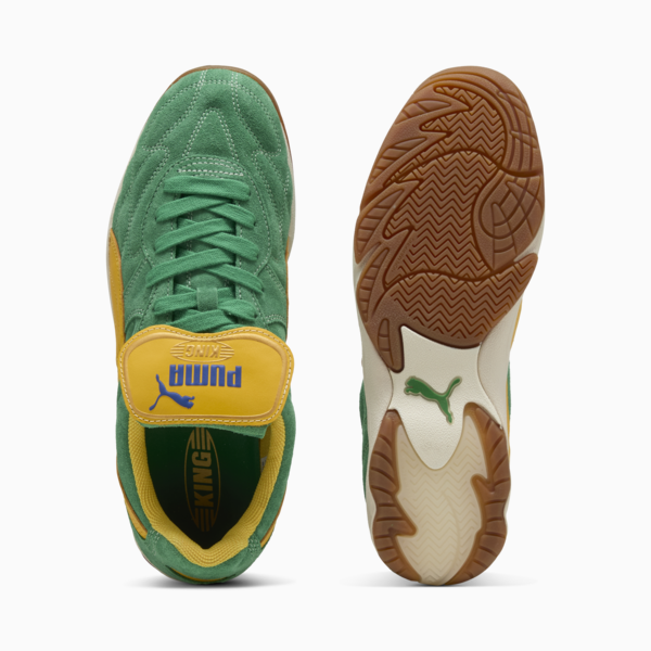 KING Indoor Royalty Sneakers Unisex, Archive Green-Yellow Sizzle, large-MEX