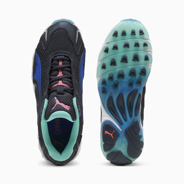 Inhale Sneakers Youth, New Navy-Vivid Blue, large-ZAF
