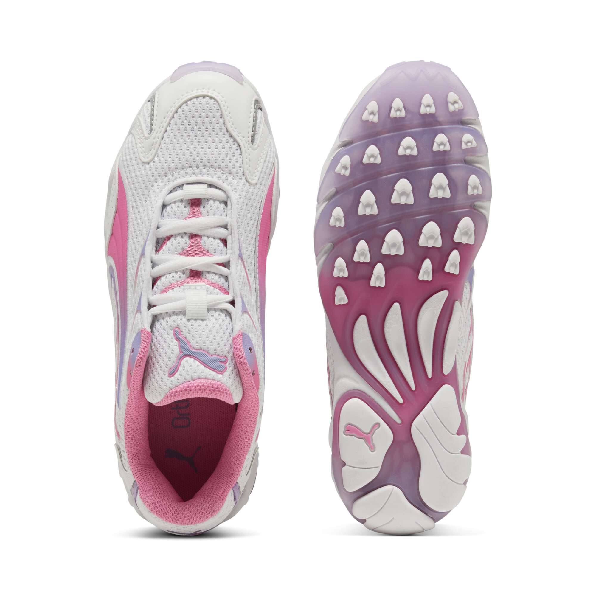 PUMA Inhale sneakers, Roze/Wit, Maat 35,5 thumbnail 4