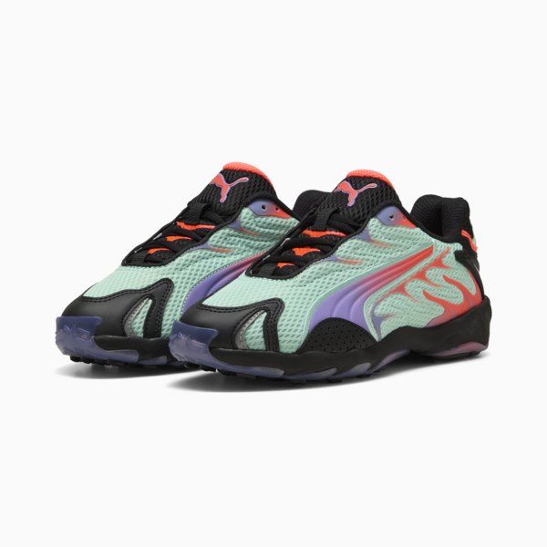 Inhale Sneakers Youth, Mint Melt-Lavender Alert, large-ZAF