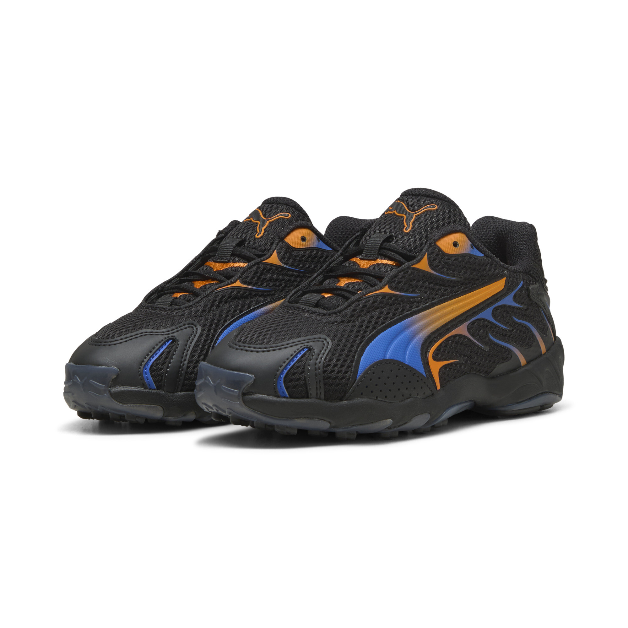 PUMA Inhale sneakers, Zwart/Oranje, Maat 35,5 thumbnail 6