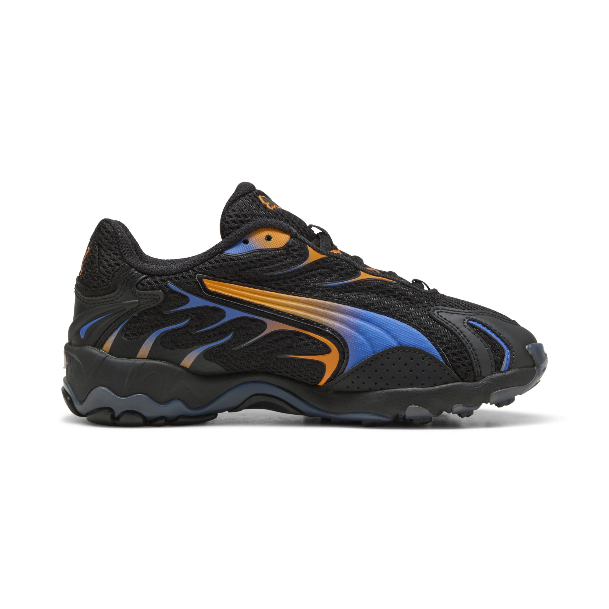 PUMA Inhale sneakers, Zwart/Oranje, Maat 35,5 thumbnail 3