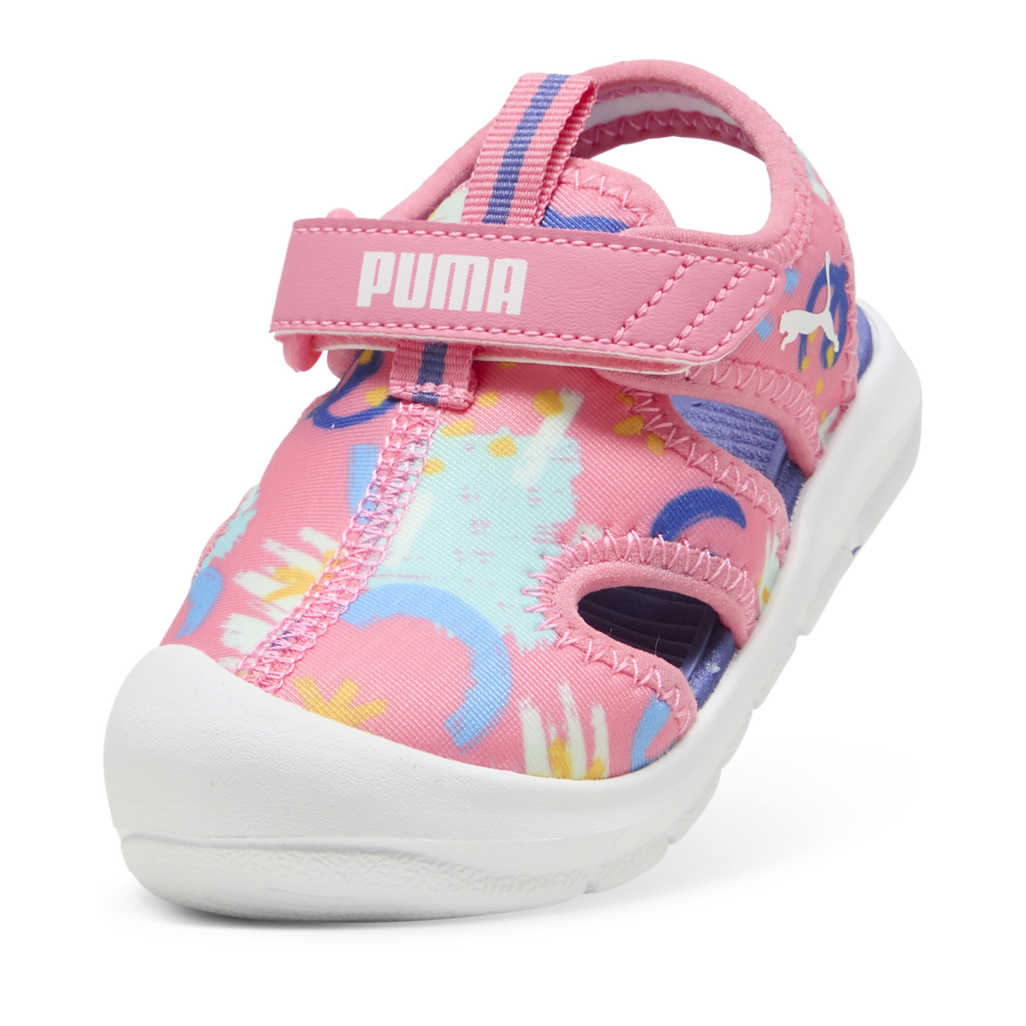 Fun Racer sandalen, Blauw/Roze, Maat 20 | PUMA