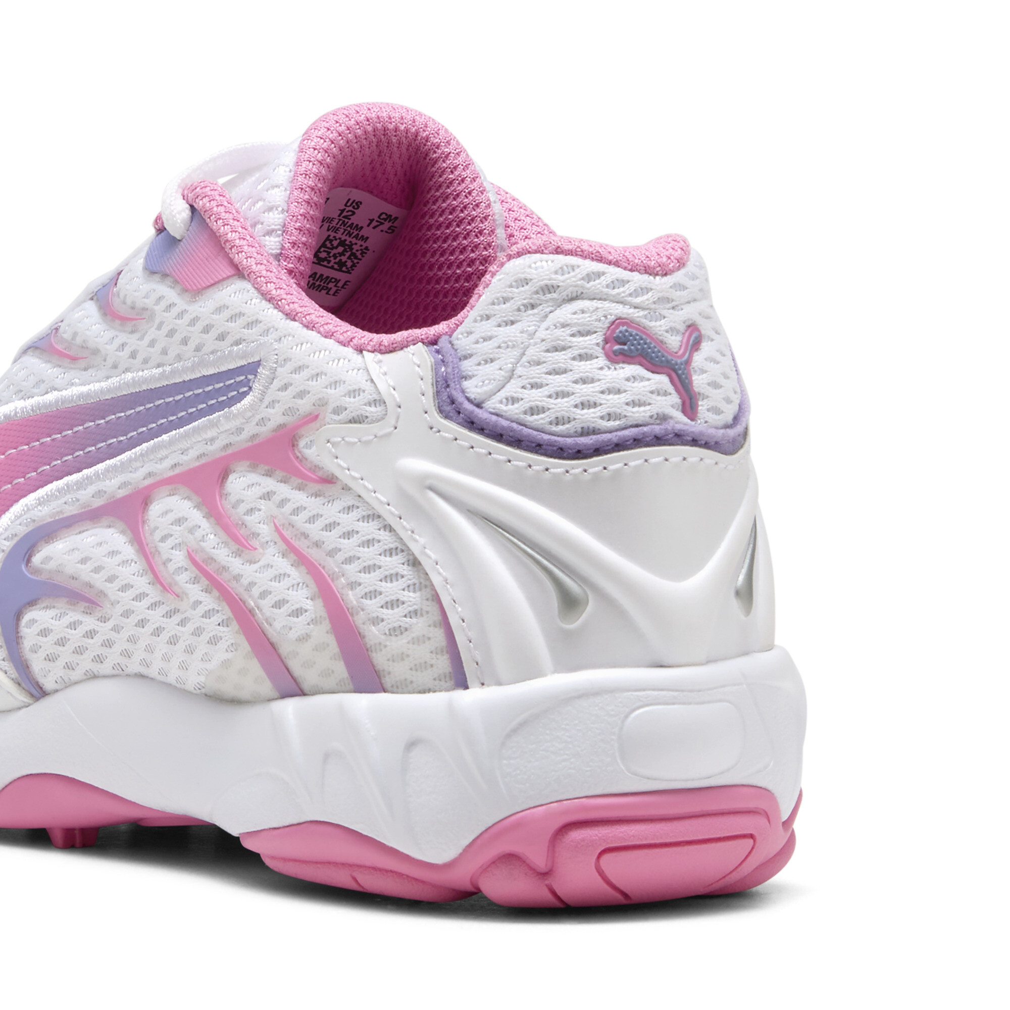 PUMA Inhale sneakers, Roze/Wit, Maat 33 thumbnail 5