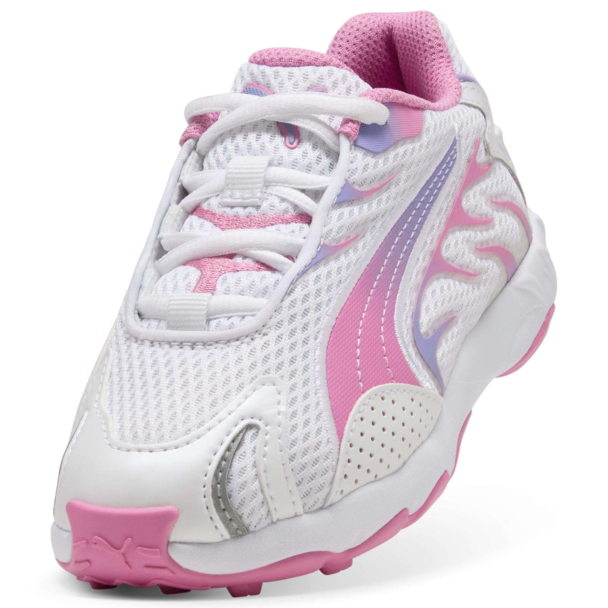 PUMA Inhale sneakers, Roze/Wit, Maat 33 thumbnail 2