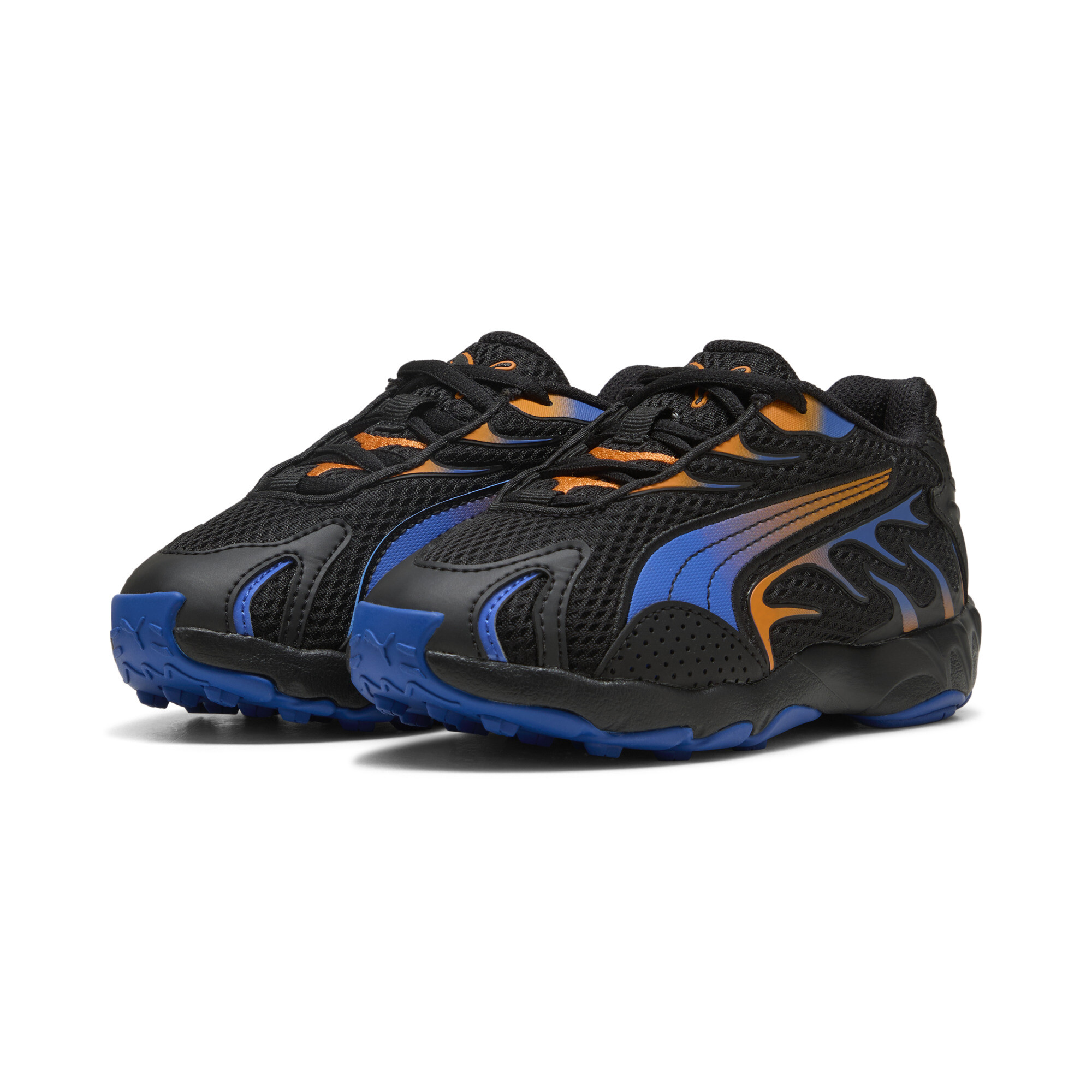 PUMA Inhale sneakers, Zwart/Oranje, Maat 32,5 thumbnail 6