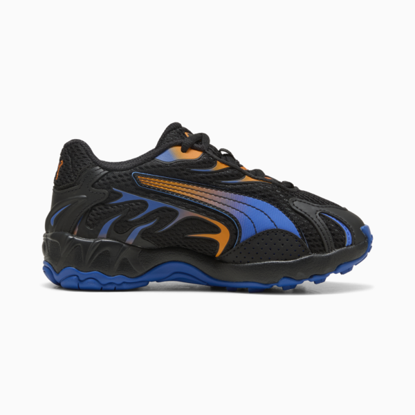 Inhale Sneakers Kids, PUMA Black-Orange Glo, large-ZAF