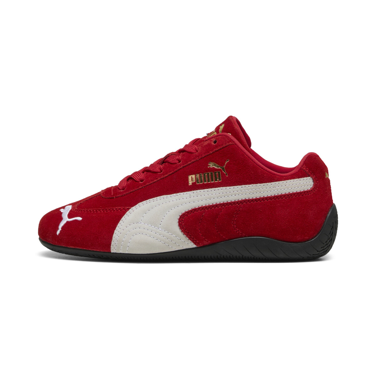 Speedcat Sneakers Youth in For All Time Red/White by PUMA, UK 3