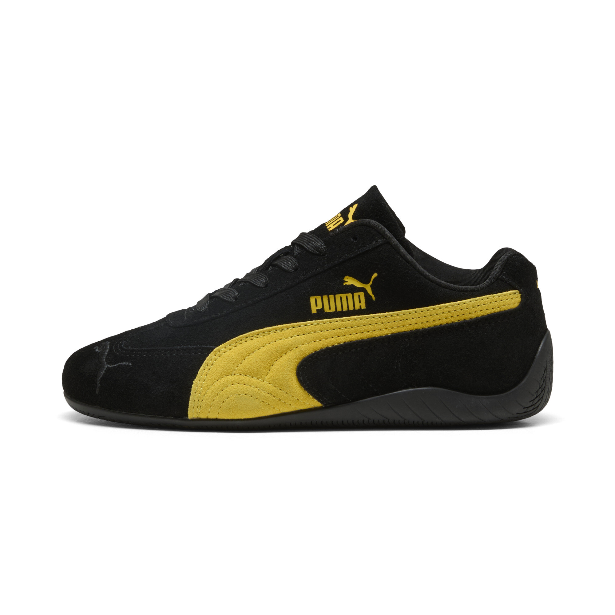 PUMA Speedcat sneakers, Zwart/Geel, Maat 37,5