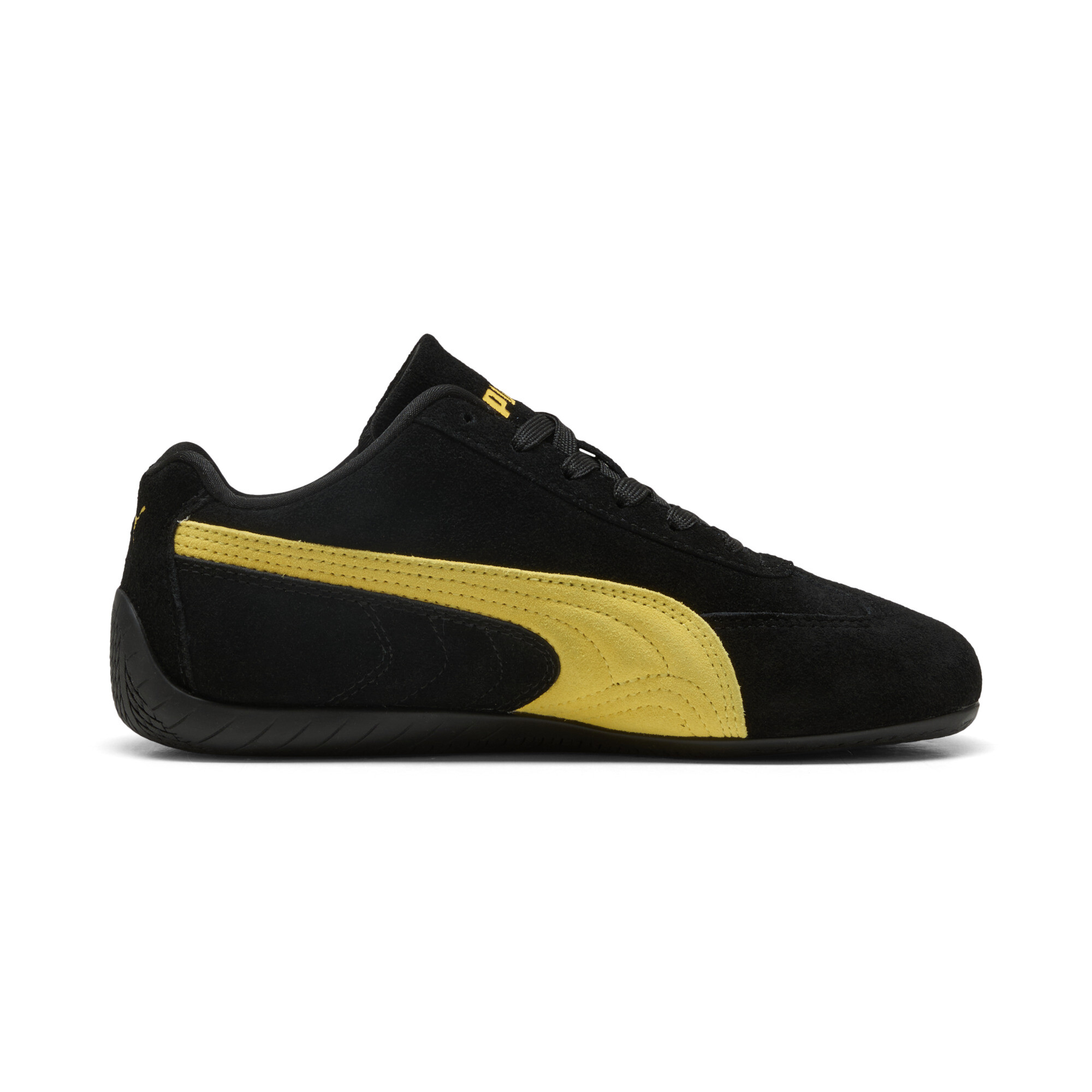 PUMA Speedcat sneakers, Zwart/Geel, Maat 37,5 thumbnail 3