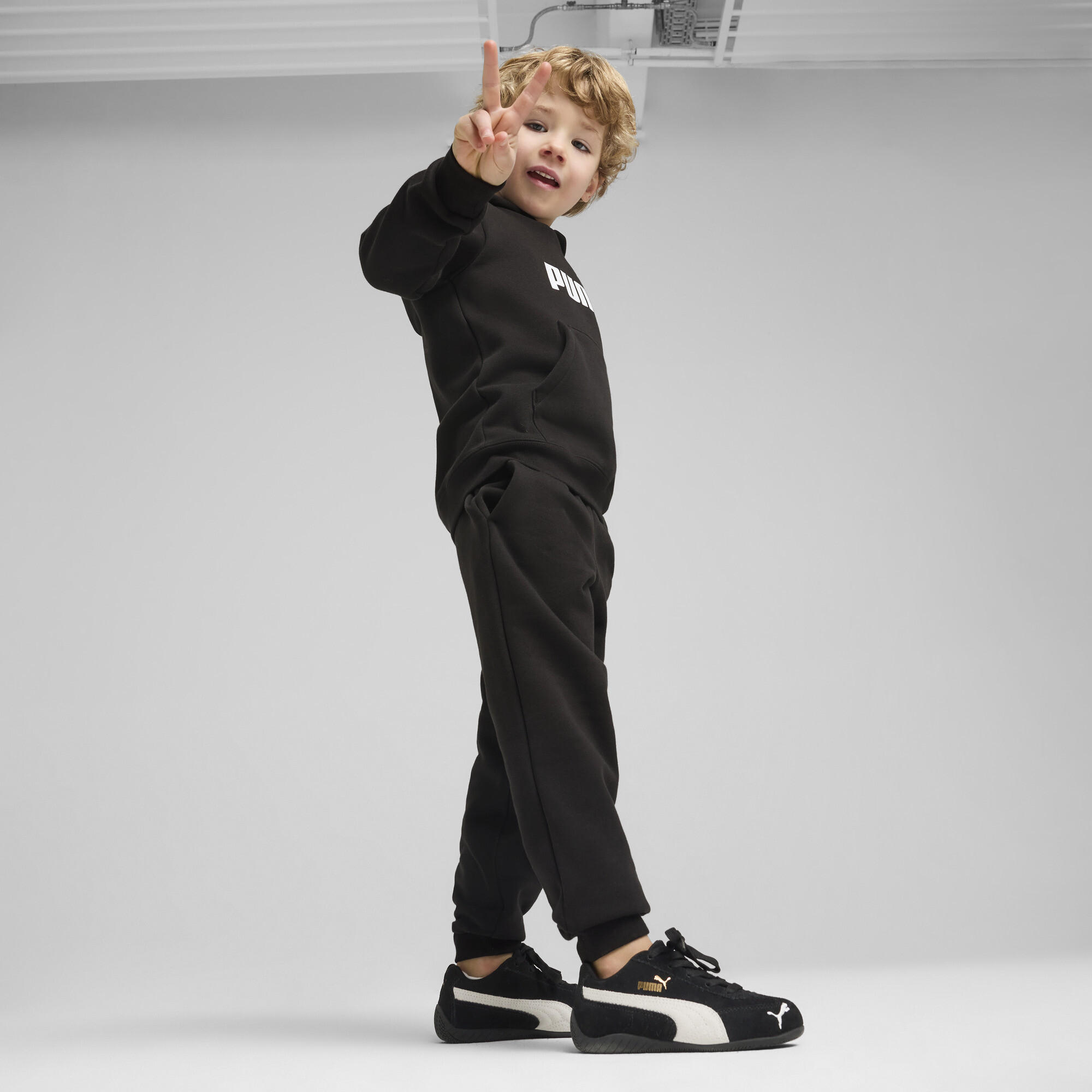 PUMA Speedcat sneakers, Zwart/Wit, Maat 32,5 thumbnail 7