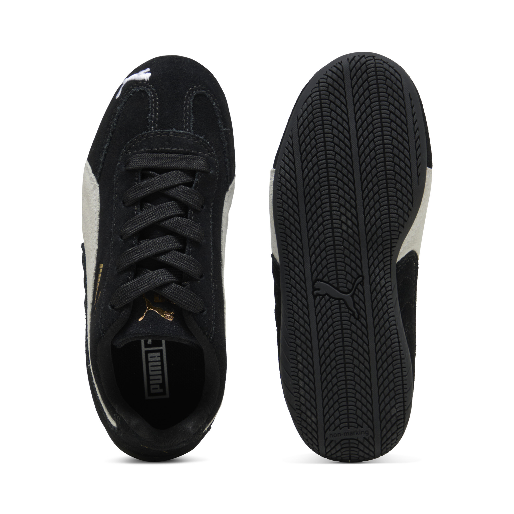 PUMA Speedcat sneakers, Zwart/Wit, Maat 32,5 thumbnail 4