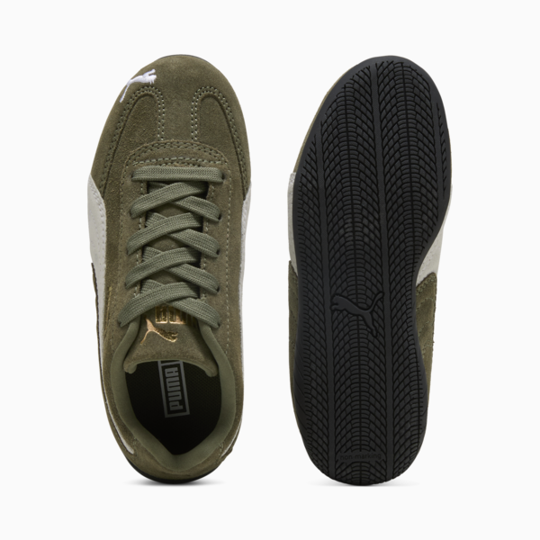 Speedcat Sneakers Kids, Loden Green-PUMA White, large-ZAF