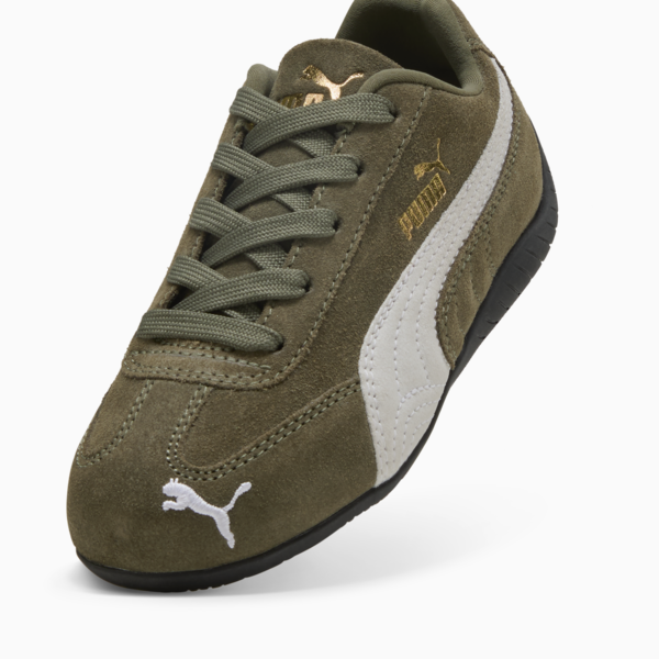 Speedcat Sneakers Kids, Loden Green-PUMA White, large-ZAF
