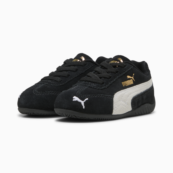 Tenis Speedcat para bebés, PUMA Black-PUMA White, large-MEX
