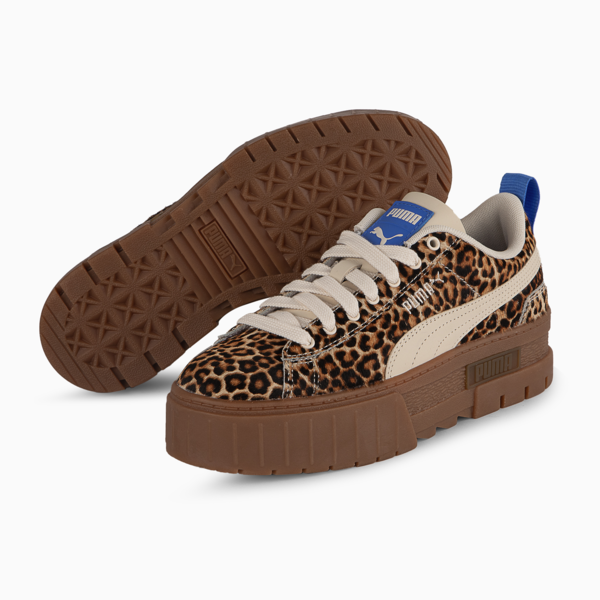 Zapatillas Mayze Animal Print para mujer, Caramel Latte-Alpine Snow-Gum, large-ARG