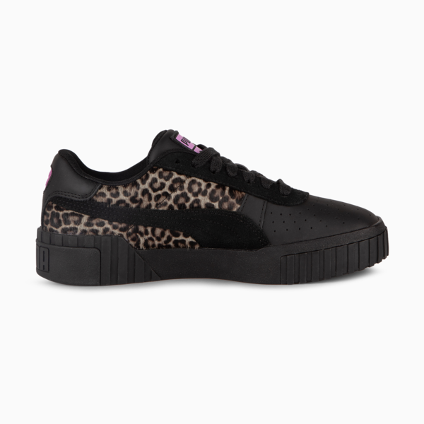 Zapatillas Cali Animal Print OG para mujer, PUMA Black-Mauve Pop, large-ARG