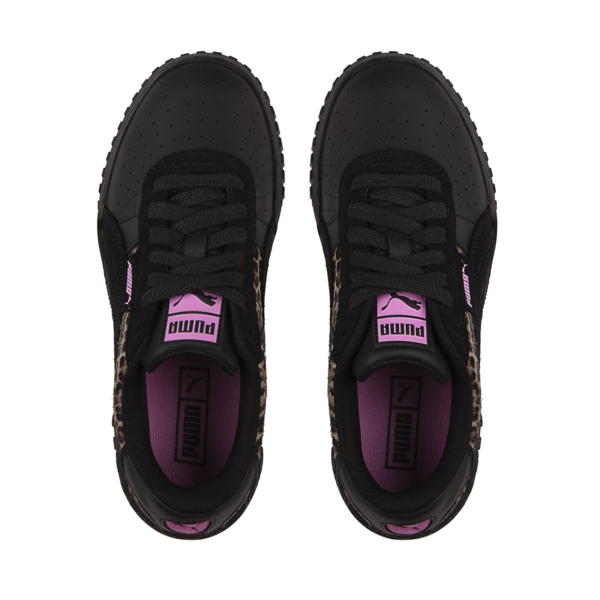 Zapatillas Cali Animal Print OG para mujer, PUMA Black-Mauve Pop, large-ARG