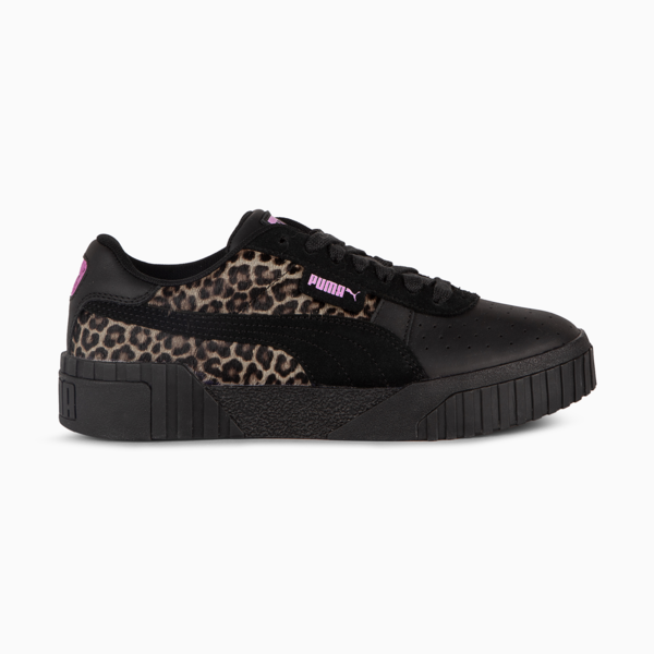 Zapatillas Cali Animal Print OG para mujer, PUMA Black-Mauve Pop, large-ARG