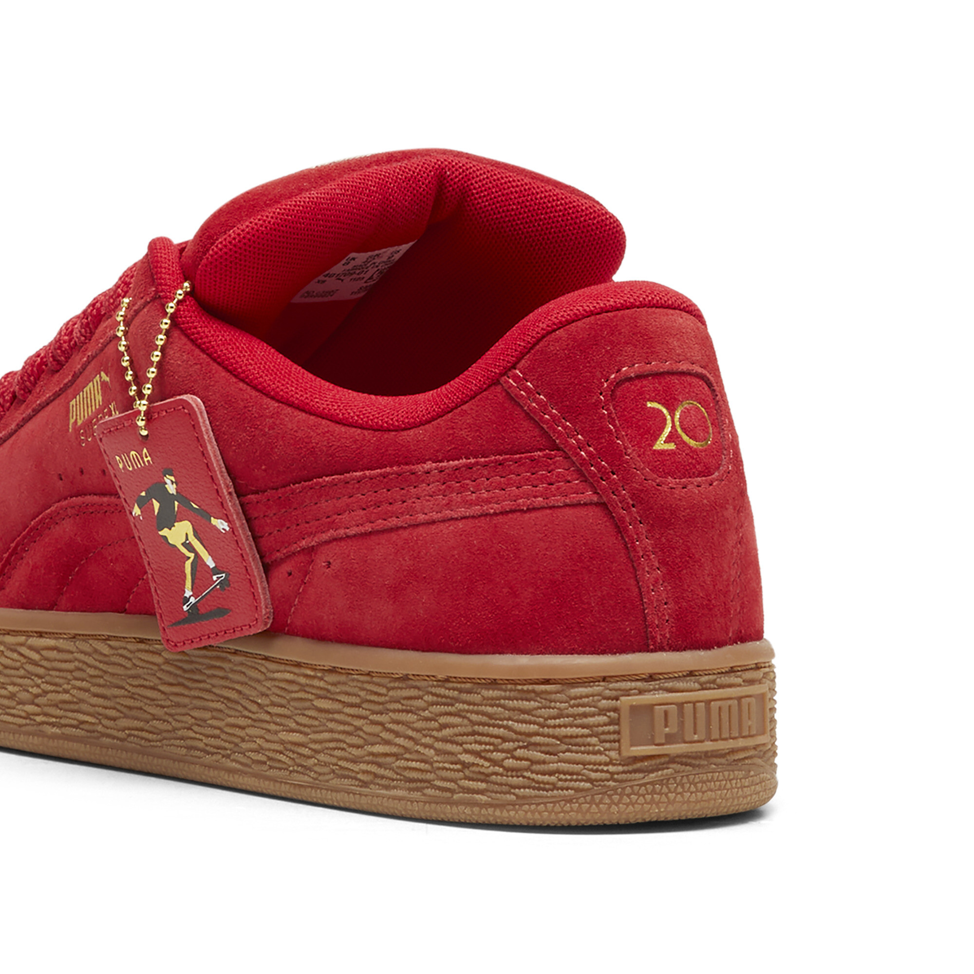 Puma Suede XL OP Sneakers Unisex, Red, Size 44.5, Shoes