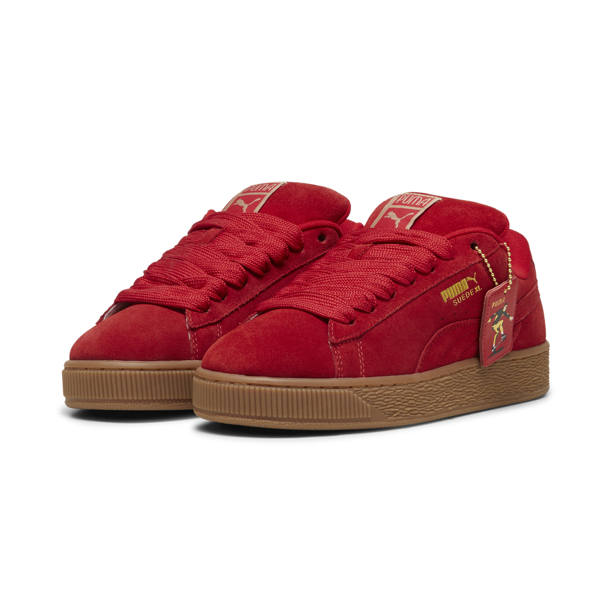 Puma Suede XL OP Sneakers Unisex, Red, Size 44.5, Shoes