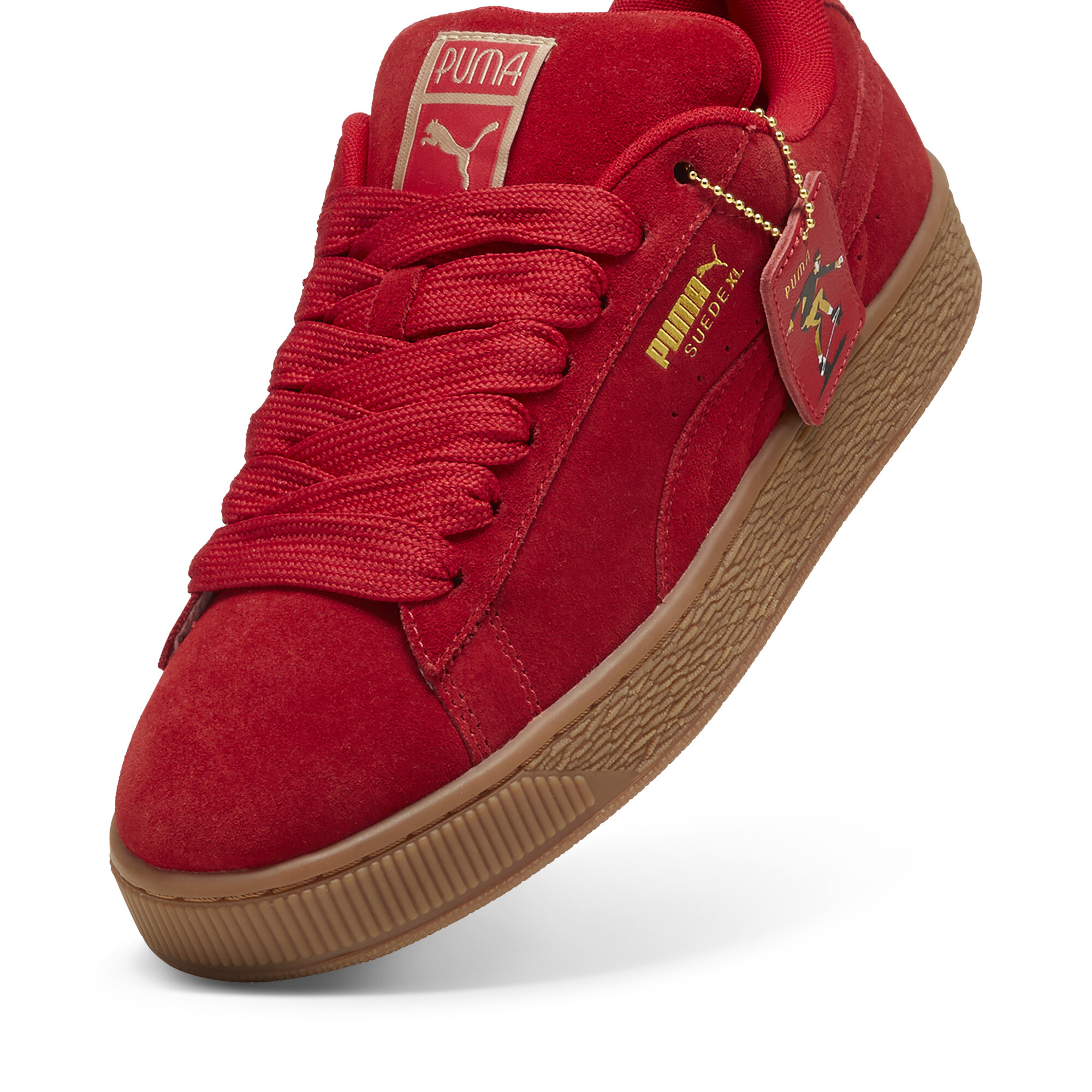 Puma Suede XL OP Sneakers Unisex, Red, Size 44.5, Shoes