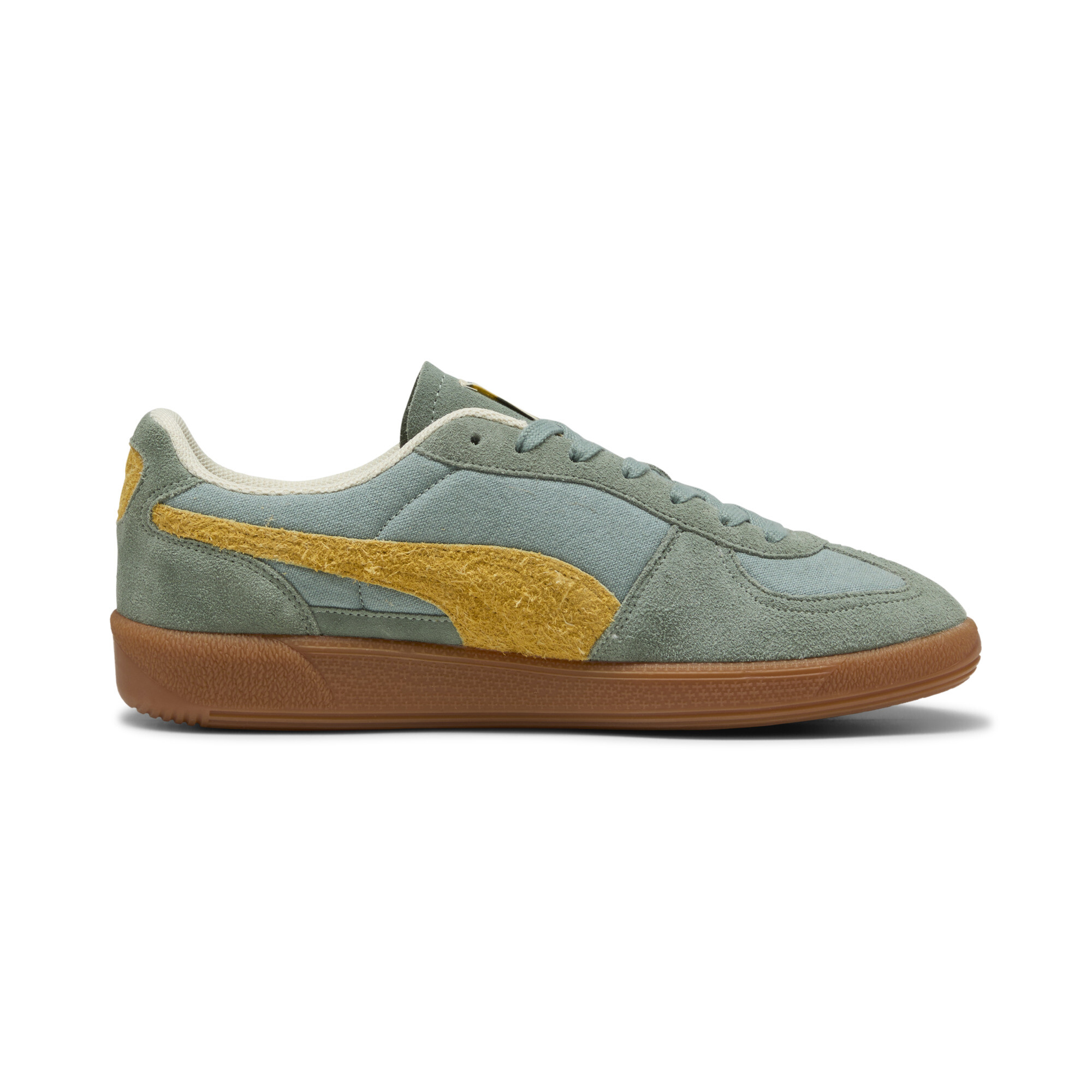 Puma Palermo Weathered Sneakers, Green, Size 43, Shoes