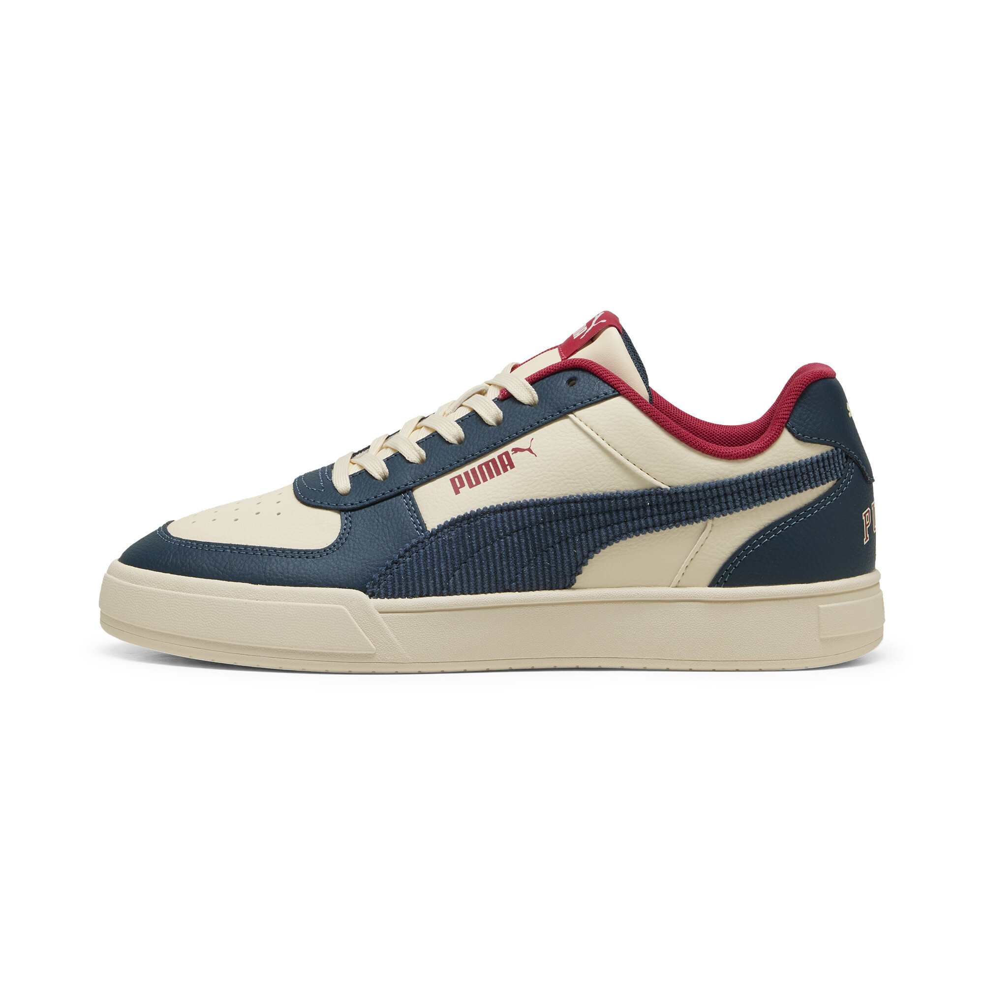 Puma Caven Mix Varsity Sneakers Schuhe Für Herren | Sugared Almond/Dark Night | Größe: 37.5