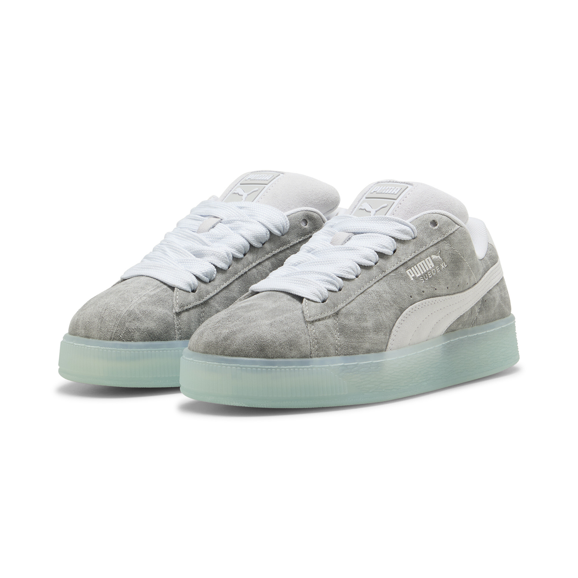 Puma Suede XL Gurē Sneakers Unisex, Gray, Size 48, Shoes