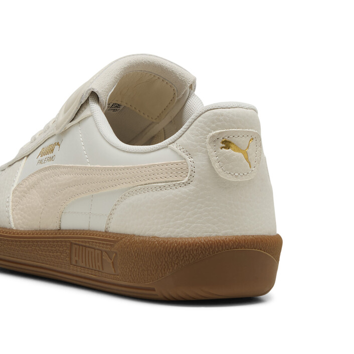 スニーカー ^PUMA^ Palermo Premium White 40174401 401744-01 PUMA PALERMO PREMIUM WARM WHITE-ALPINE SNOW（プーマ パレルモ