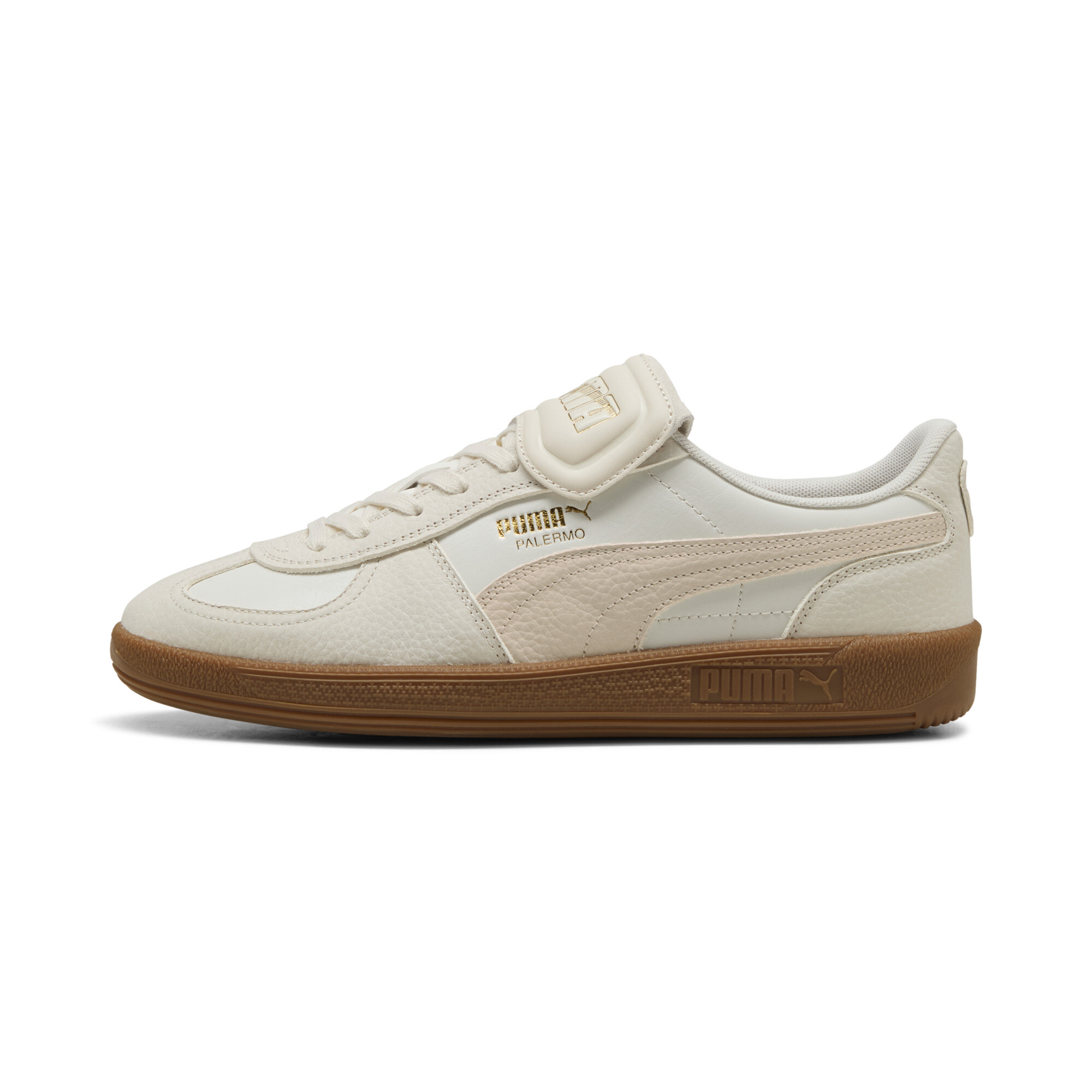 Puma Palermo Premium Sneakers Unisex Schuhe | Mit Plain | Warm White/Alpine Snow | Größe: 48