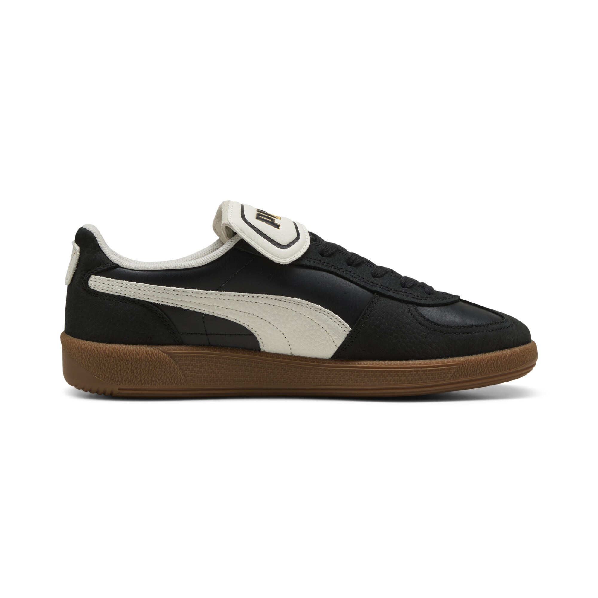 Puma Palermo Premium Sneakers, Black, Size 37, Shoes